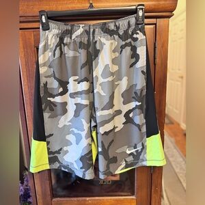 Nike Gray and Black Athletic Shorts Lightweight Design